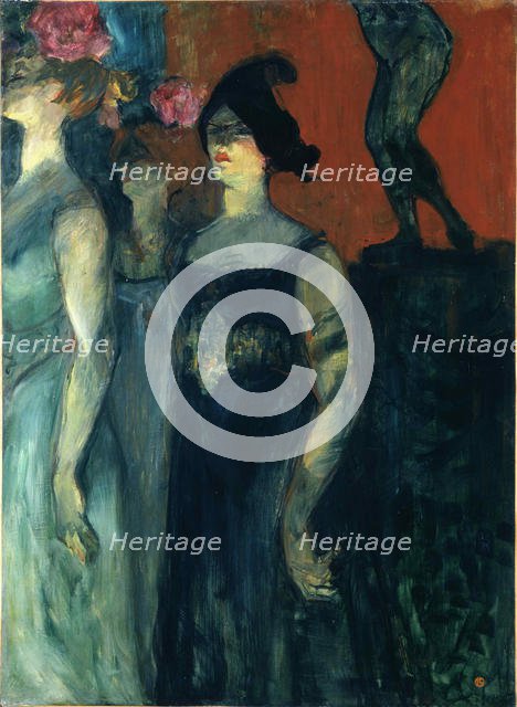 Messaline, 1901. Creator: Toulouse-Lautrec, Henri, de (1864-1901).