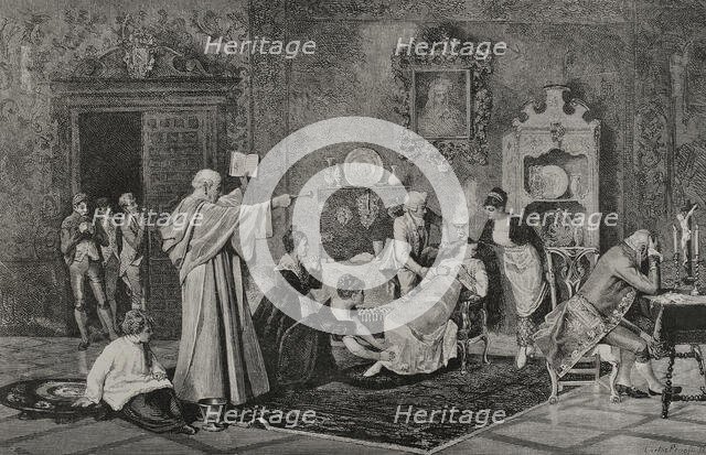 Exorcism, 1878. Creator: Unknown.