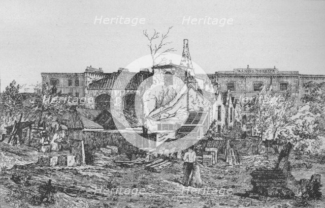 Nell Gwynne's House, Bagnigge Wells, Clerkenwell, London, c1814 (1911). Artist: C J Smith.