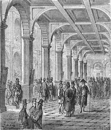 'The Royal Exchange', 1872.  Creator: Gustave Doré.