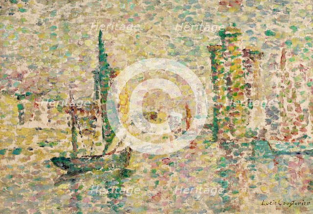 Le thonier entrant à La Rochelle, c1912. Creator: Cousturier, Lucie (1870-1925).