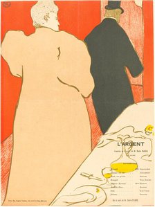 L'Argent, 1895. Creator: Henri de Toulouse-Lautrec.