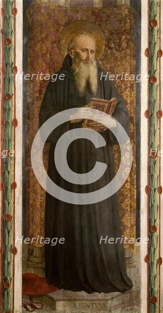 Saint Bonaventure, c. 1448. Creator: Angelico, Fra Giovanni, da Fiesole (ca. 1400-1455).