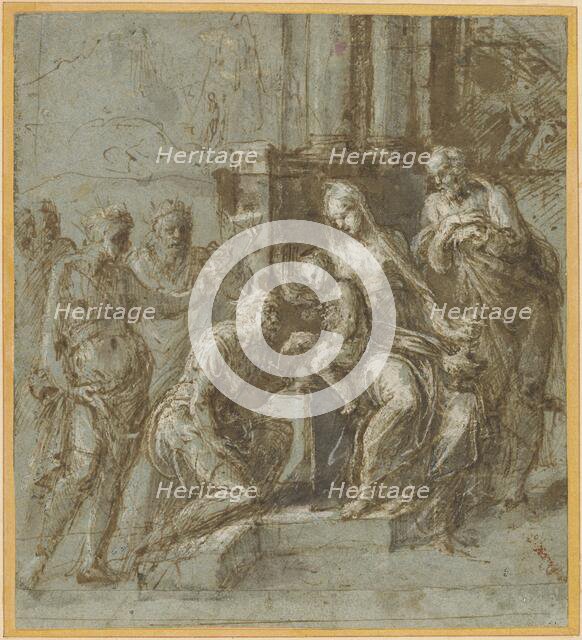 The Adoration of the Magi, c.1525. Creator: Biagio Pupini.