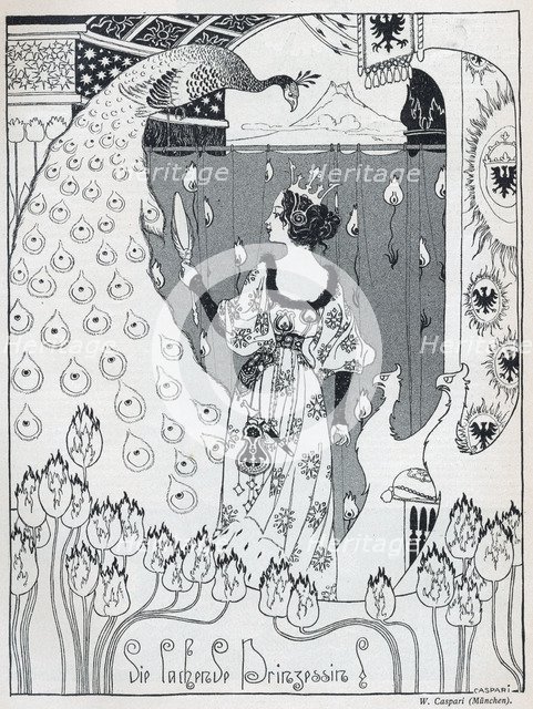 'Die Lachende Prinzessin' ('The Laughing Princess'), 1898. Artist: Walther Caspari