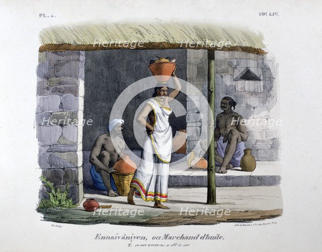 'Oil Merchant', 1828. Artist: Marlet et Cie