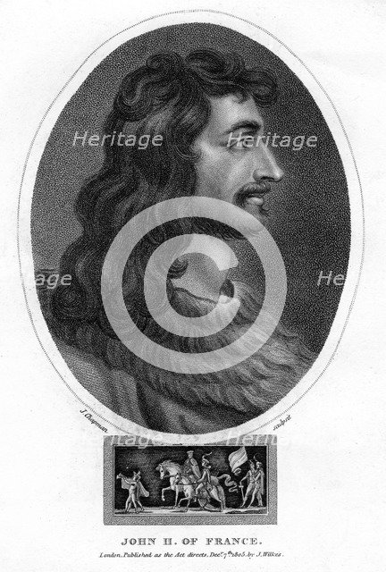 John II, King of France, (1805).Artist: J Chapman