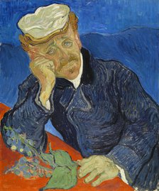 Dr Paul Gachet, 1890. Artist: Gogh, Vincent, van (1853-1890)