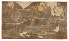 Maruru (Offerings of Gratitude), from the Noa Noa Suite, 1893/94. Creator: Paul Gauguin.