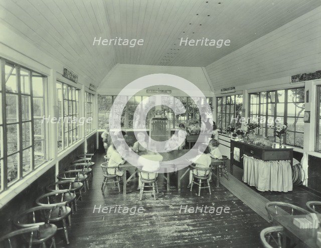 Children playing in the nursery at Banstead Residential School, Surrey, 1931. Artist: Unknown.