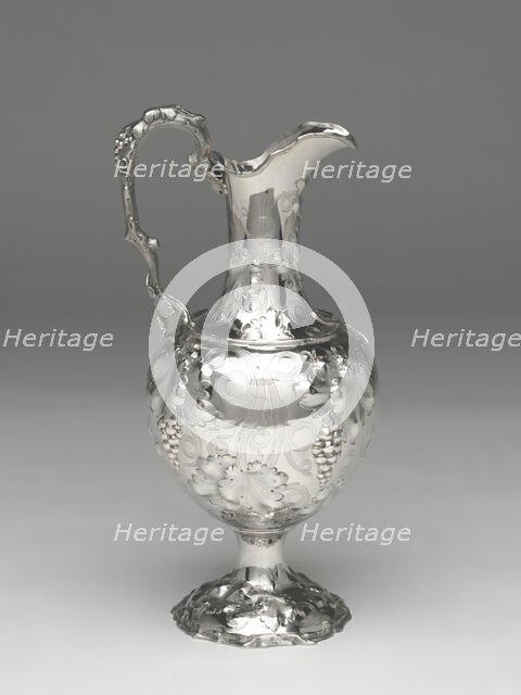 Pitcher, 1855/63. Creator: Cann and Dunn.