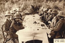 'Shikar' lunch in the jungle, 1911 (1935). Artist: Unknown.