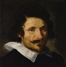Portrait of Pietro da Cortona (1596-1669) , c. 1625-1630. Creator: Bernini, Gianlorenzo (1598-1680).