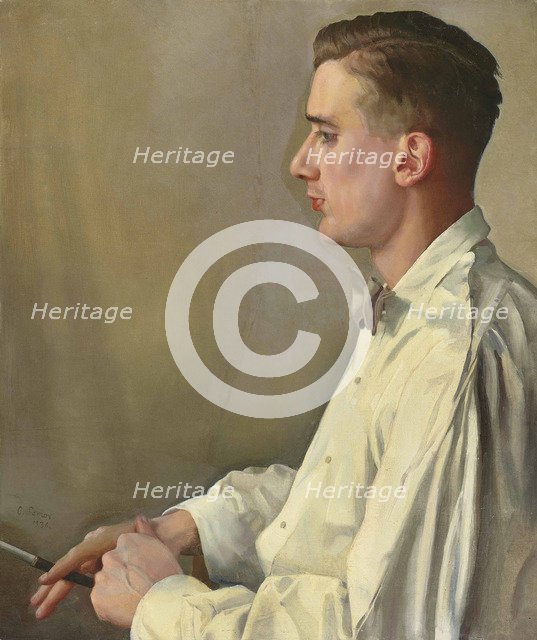 Profile of Boris Snezhkovsky, 1936.