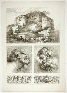 Plate Ten of 38 from Oeuvres de J. B. Huet, 1796–99. Creator: Jean Baptiste Marie Huet.