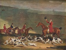 'Francis Duckenfield Astley, Esq., and his Harriers', c19th century. Artist: Richard Woodman.