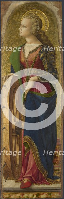 Saint Catherine of Alexandria, 1476. Artist: Crivelli, Carlo (c. 1435-c. 1495)