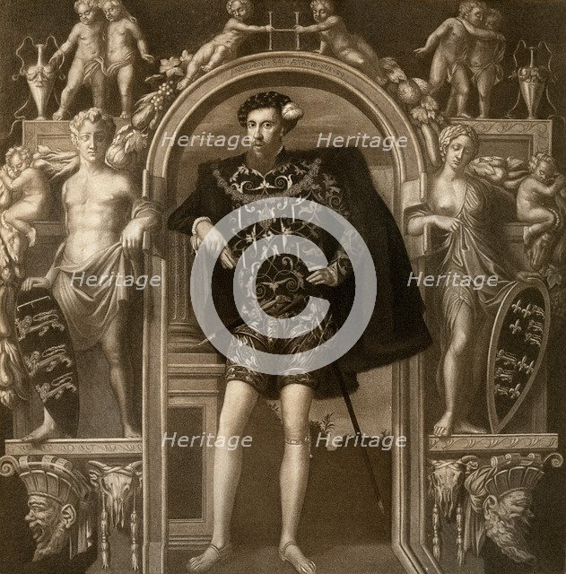 'Henry Howard, Earl of Surrey', 1546, (1902). Artist: Guillim Scrots