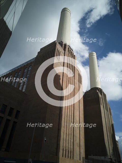 Around Battersea Power Station, London, UK, Oct 2021. Creator: Ethel Davies.