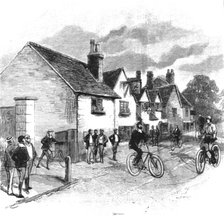''The Cyclists' Sunday Dinner at Ripley; "The Anchor" at Ripley--The Cyclists Inn', 1891. Creator: Charles Joseph Staniland.