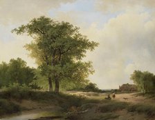 Landscape with Farmstead, c.1840-c.1890. Creator: Johannes Warnardus Bilders.