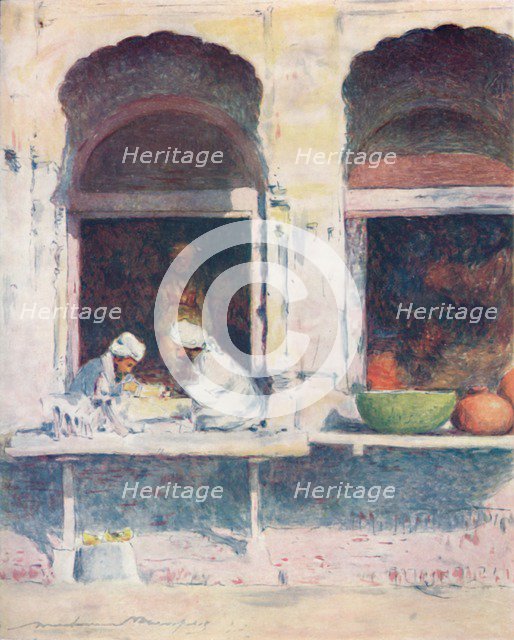 'Workers in Silver and Gold', 1905. Artist: Mortimer Luddington Menpes.