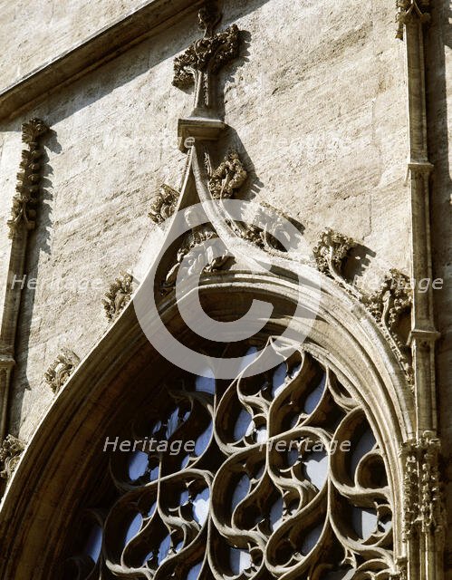 Silk Exchange building (The Lonja de la Seda or Llotja de la Seda), Valencia, Spain, 1998.  Creator: LTL.
