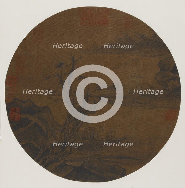 Wild Geese Descending to a Sandbar, Possibly Ming dynasty, 1368-1644. Creator: Unknown.