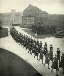 'Cadets on the March', c1943. Creator: Cecil Beaton.