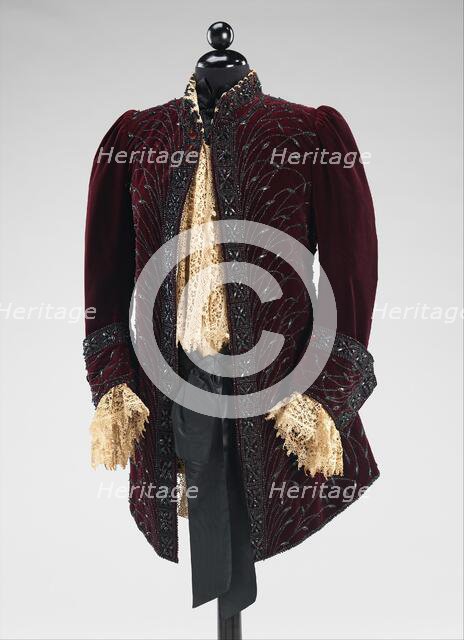 Evening jacket, French, ca. 1890. Creators: House of Worth, Charles Frederick Worth.