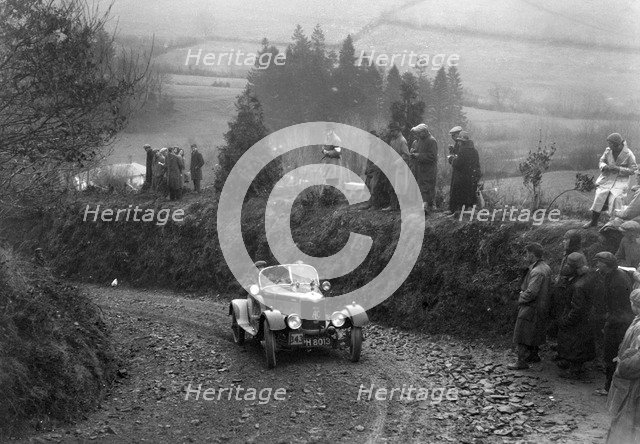 AC Acedes Six competing in the MCC Lands End Trial, 1935. Artist: Bill Brunell.