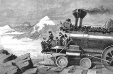 ''A Tour with the Govenor-General of Canada over the Canadian Pacific Railway--The Summit...', 1890. Creator: Frederick Villiers.