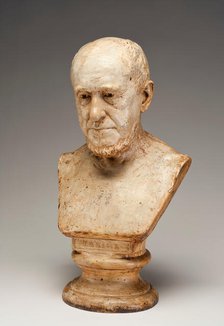 Portrait Bust of Benjamin Eakins, 1894. Creators: Thomas Eakins, Samuel Murray.
