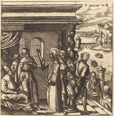 Christ Teaching in the Synagogue, probably c. 1576/1580. Creator: Leonard Gaultier.