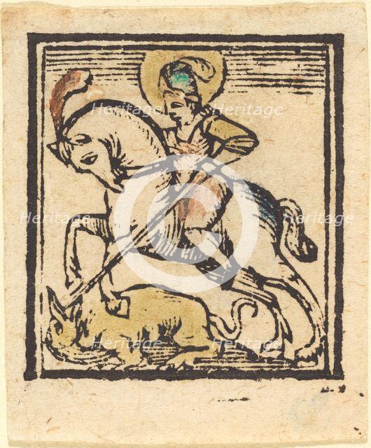 Saint George, c. 1475. Creator: Unknown.