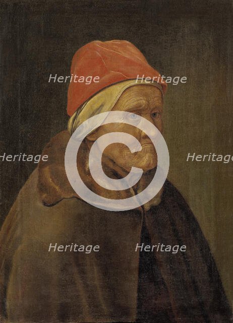 Old woman, 1709. Creator: Erik Larsson Sparre.