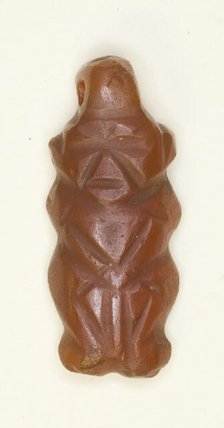 Amulet of the God Bes, Egypt, Middle Kingdom (about 1700 BCE). Creator: Unknown.
