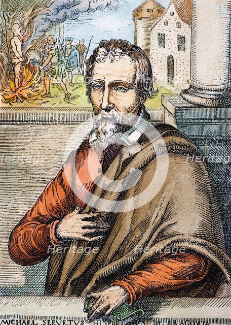 Portrait of Miguel Servet, Early 18th century. Artist: Anonymous  