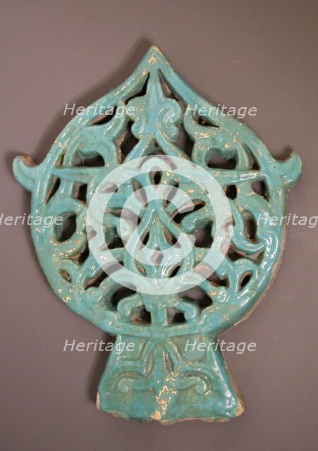 Ceramic Architectural Decoration, 13th century. Creator: Unknown.