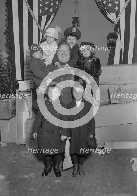 Officer Eugene Cahill at Police Xmas, between c1915 and c1920. Creator: Bain News Service.