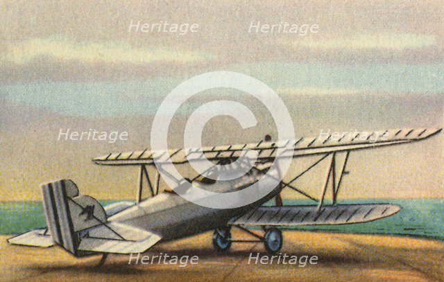 Heinkel HD 22b training plane, 1920s, (1932).  Creator: Unknown.