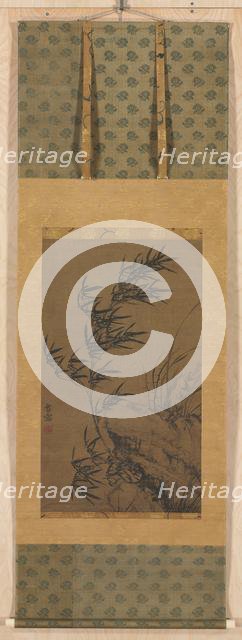 Bamboo in the Wind, 1300s. Creator: Puming (Xue Zhuang) (Chinese, active before 1274-after 1329).