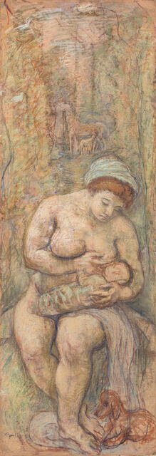 Mother , 1917. Creator: Genin, Robert (1884-1941).