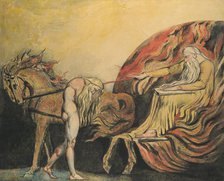 God Judging Adam, ca. 1795. Creator: William Blake.