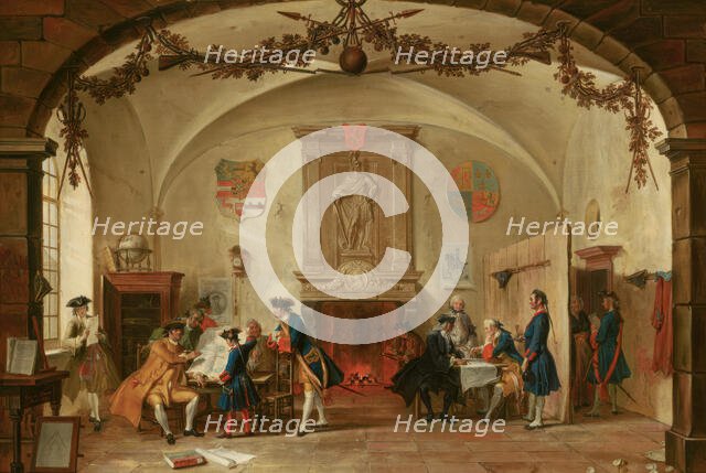Guardroom Scene, c1730-1750. Creator: Cornelis Troost.