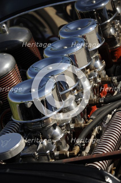 Ford Burning Desire Roadster 1927. Artist: Simon Clay.