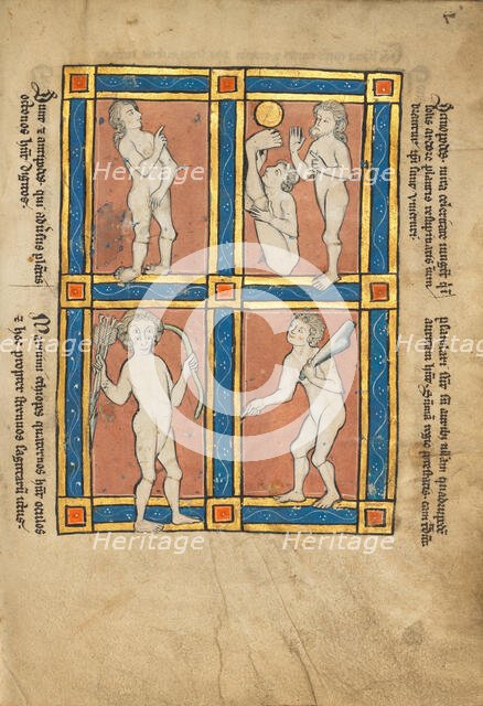 Antipode; Scinopode; Coastal Ethiopian; Psalmlarus, 1277 or after. Creator: Unknown.