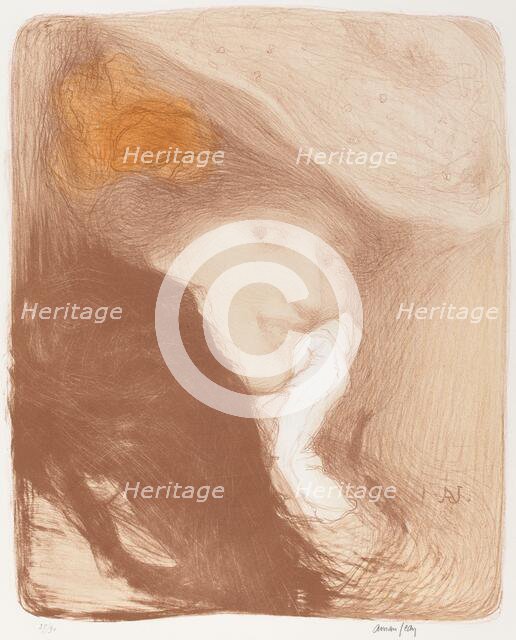 La Rieuse: Madame Albert Besnard, 1897. Creator: Edmond Francois Aman-Jean.