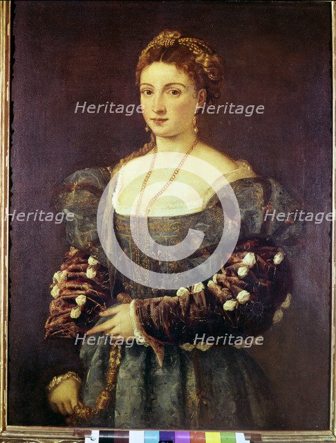  'The Beauty', portrait of woman by Tiziano.