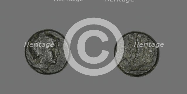 Coin Depicting the Hero Perseus, 220-178 BCE. Creator: Unknown.